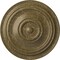 Ekena Millwork Traditional Ceiling Medallion (Canopies up to 8 1/4"), 31 1/2"OD x 2 1/2"P, Mississippi Mud Crackle CM31TRMMC - alternate 1